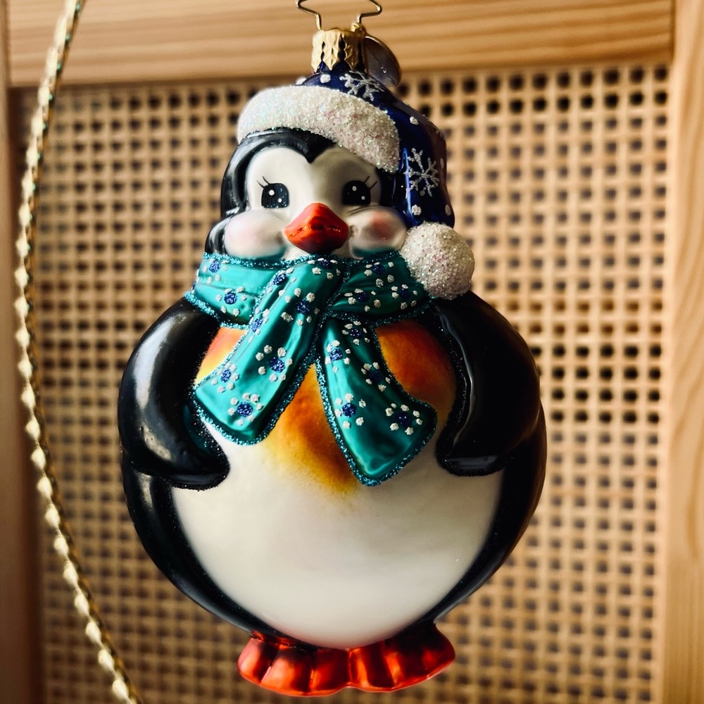 Christopher Radko Retired “Flightless Yet Fanciful” Ornament
